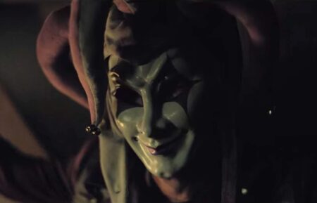Michael Trucco as the Jester in 'The Fall of the House of Usher'